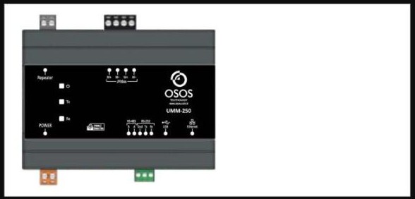 I-METS 30 UMM-250 M-Bus converter, real product photo